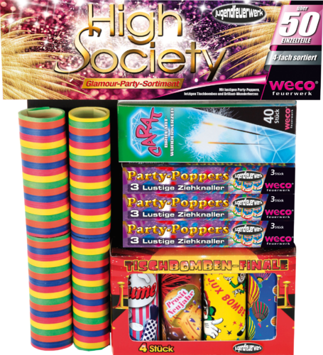 High Society-Partysortiment XL,WECO