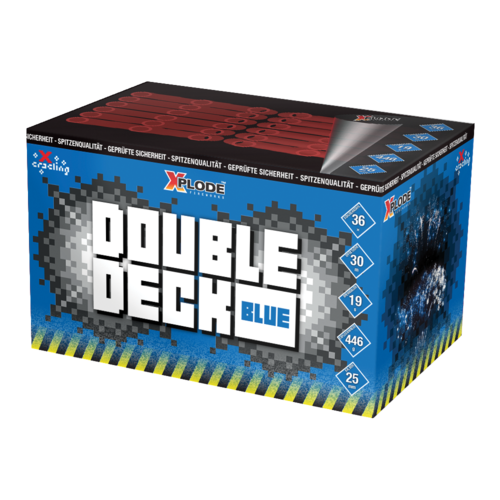 Doubledeck BLAU ( Fächerbatterie),X-Plode