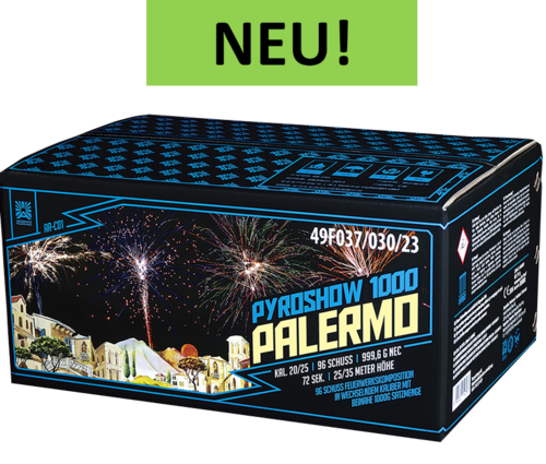 Pyroshow 1000-A PALERMO *ARGENTO*