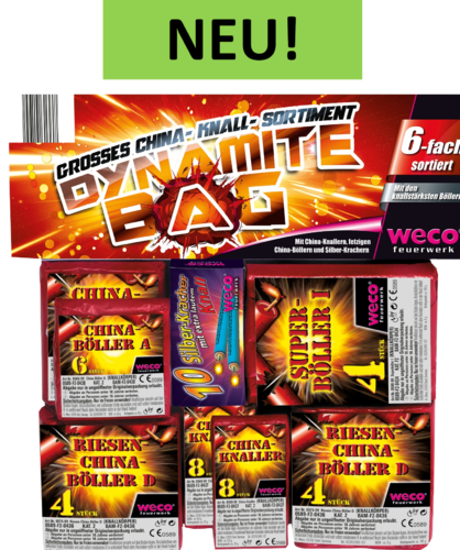 Dynamite Bag - China Knallsortiment - WECO